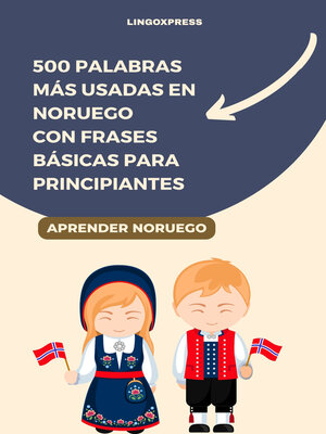 cover image of 500 Palabras Más Usadas en Noruego Con Frases Básicas para Principiantes